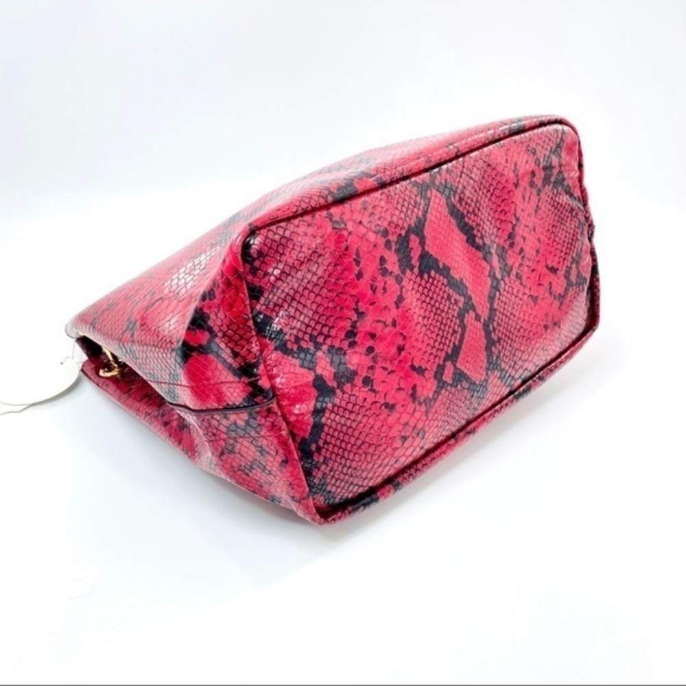 Python Snake Skin 2-in-1 Shoulder Bag - Picture 5 of 11